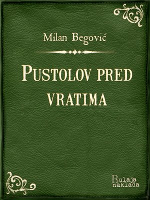 cover image of Pustolov pred vratima
